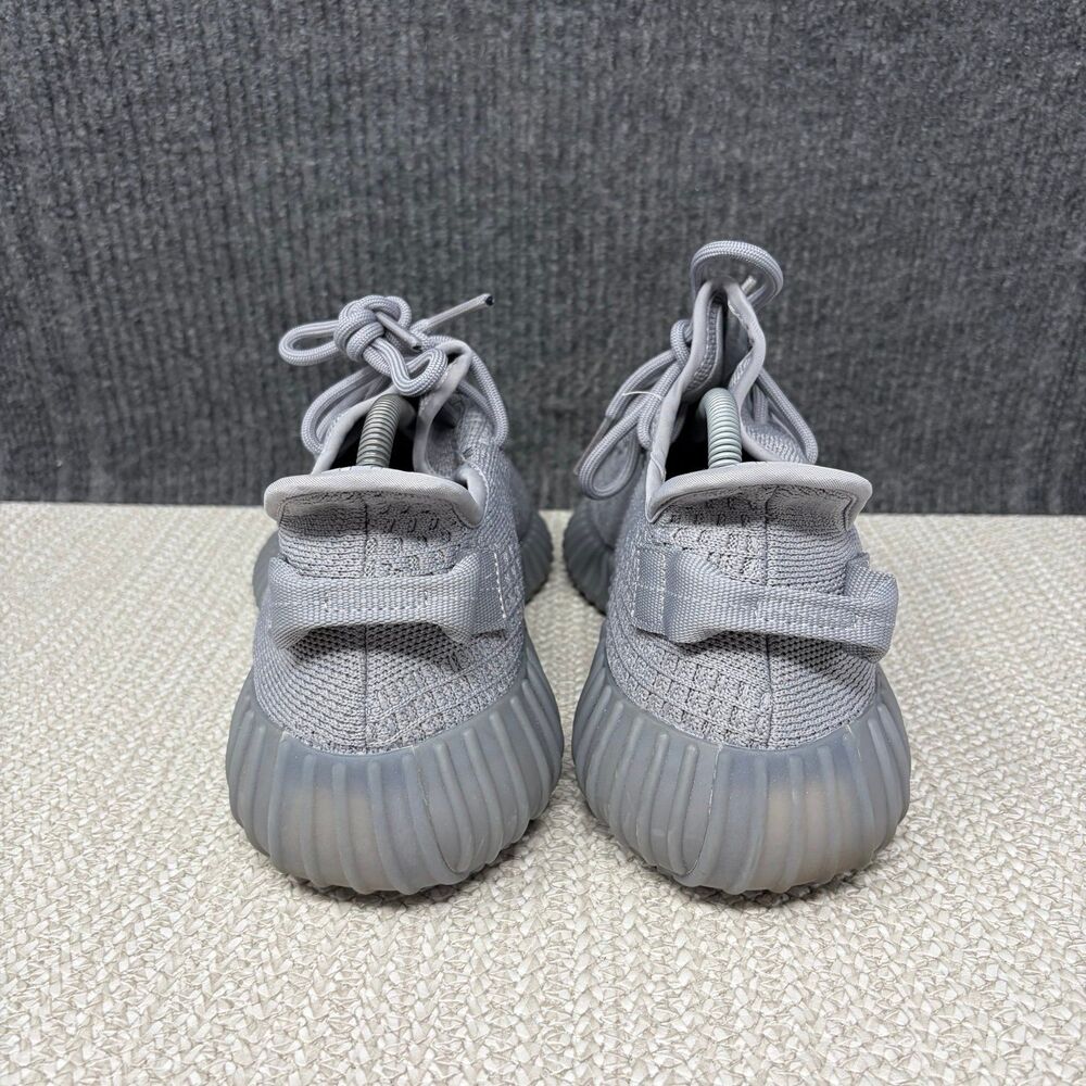 Adidas Yeezy Boost 350 V2 Steel Gray Athletic Shoes Mens Size 10 IF3219 - Picture 4 of 8